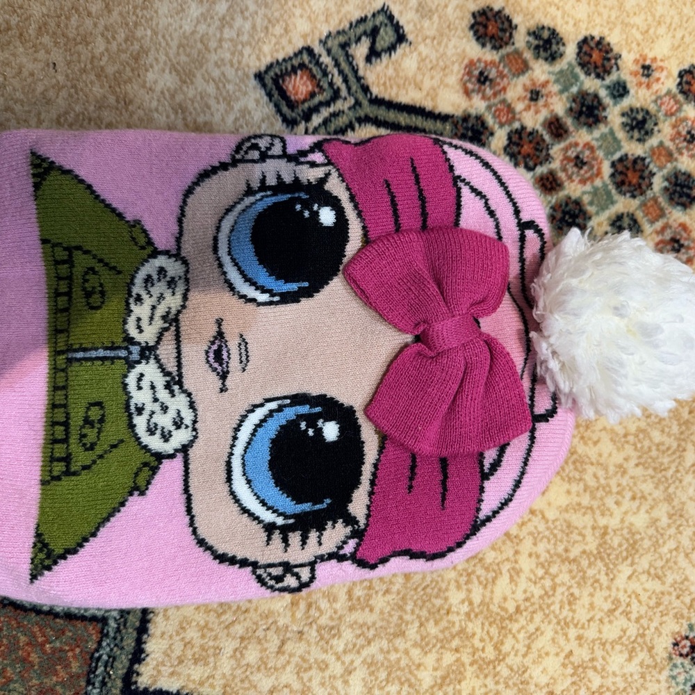 LOL Surprise Pink Slippers with Bow